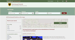 Desktop Screenshot of hotels-dortmund.com